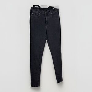 Levi’s W31 L32 High Rise Skinny 721 Jeans Charcoal Gray Stretch Denim